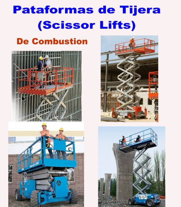 RENTA. ALQUILER. VENTA de Plataforma Elevadora de Tijera. Plataforma Elevadora de Tijera de Combustion.. alquiler de plataformas. alquiler plataformas elevadoras. plataformas de elevación. equipo de levantamiento. plataformas elevadoras de personal